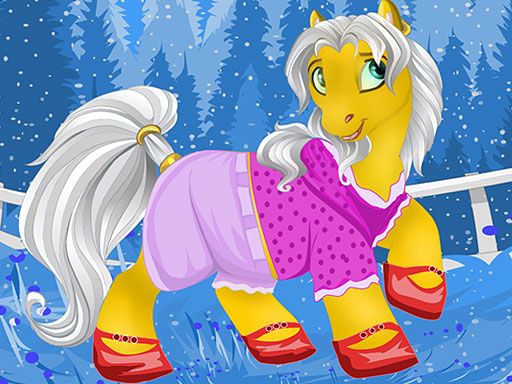 Horse Tina Dressup - browser game screenshot