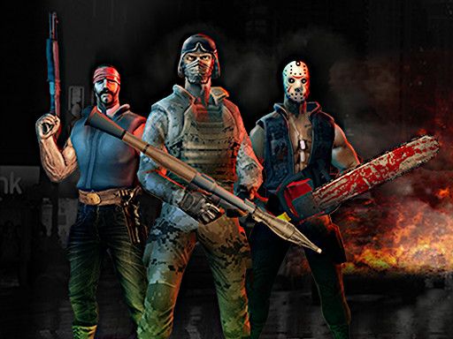 Zombie Royale Defense - browser game screenshot