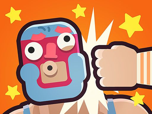 Wrestling 2D - browser game screenshot
