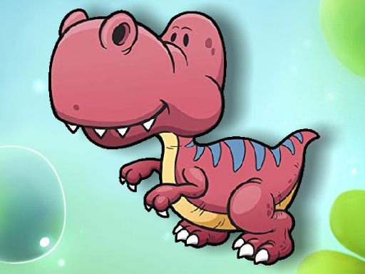 Cartoon Dinosaur Memory Challenge - browser game screenshot