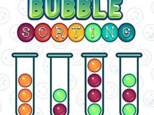 Bubble Sorting - browser game screenshot