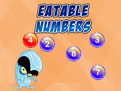Eatable Numbers - browser game screenshot