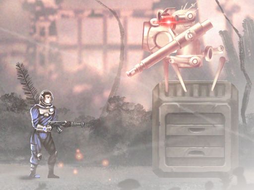 Captain Photon and the planet of chaos - browser game screenshot