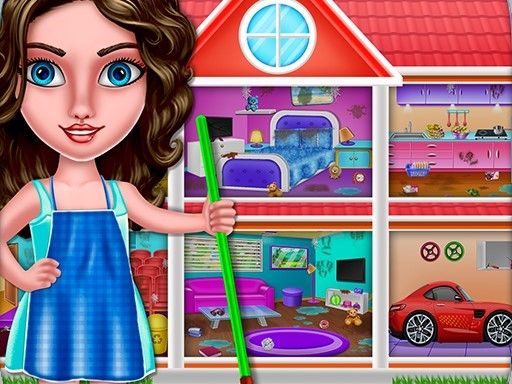 House Cleaning simulator - browser game screenshot