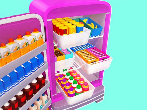 Worlds Hardest Challenge: Fill Fridge - browser game screenshot
