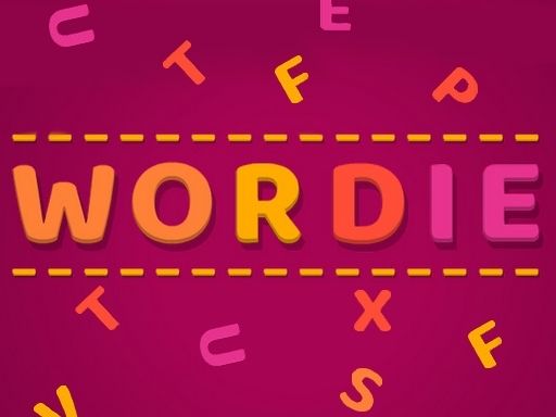 Wordie - browser game screenshot
