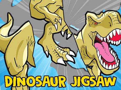 Dinosaur Jigsaw - browser game screenshot