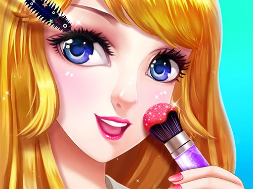 Anime Girls Fashion Makeup - browser game screenshot