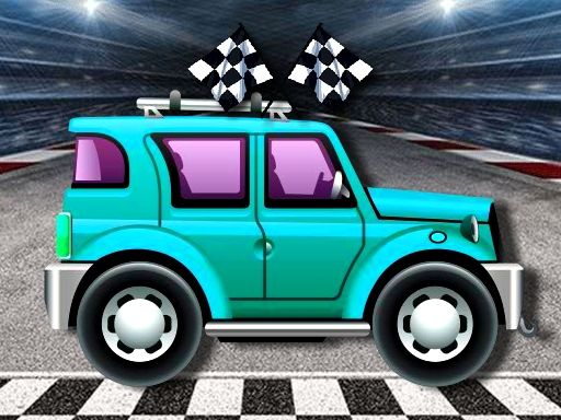 Toy Car Race - browser game screenshot