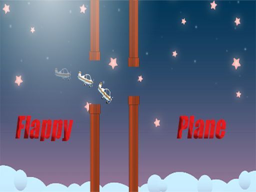 Flappy Plane - browser game screenshot