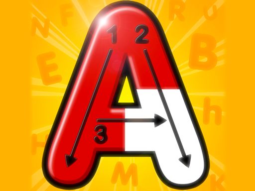 Alphabet Writing For Kids - browser game screenshot