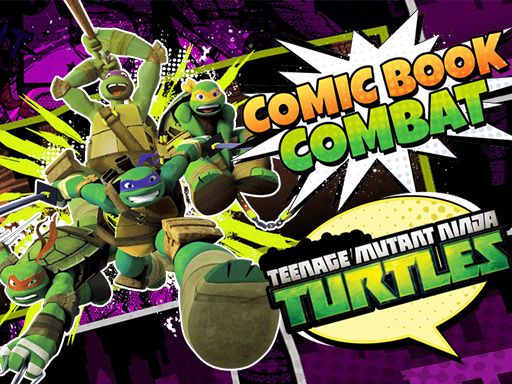 Teenage Mutant Ninja Turtles: Comic Book Combat - browser game screenshot