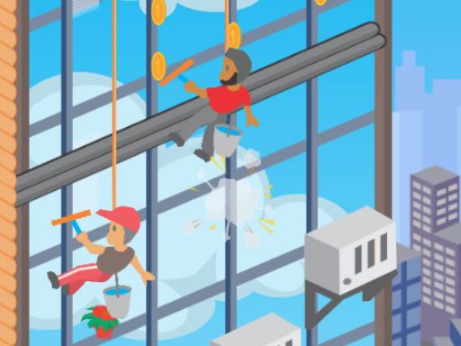Window Cleaners - browser game screenshot
