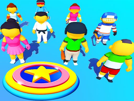 Disc King Shoot - browser game screenshot