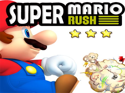 Super Mario Rush - browser game screenshot