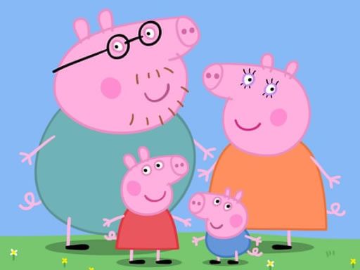 Peppa Pig Memory - browser game screenshot