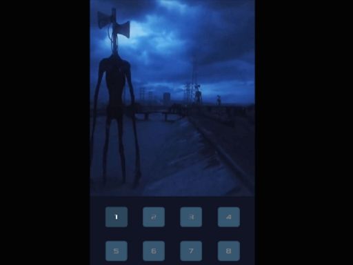 Siren Head sounds - browser game screenshot