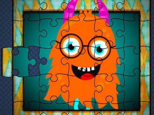 Cute Monsters Jigsaw Cute Monsters Jigsaw - browser game screenshot
