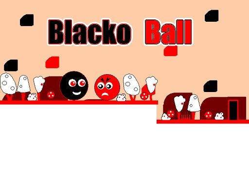 Blacko Ball - browser game screenshot