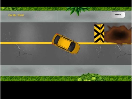 Race street of crash - browser game screenshot