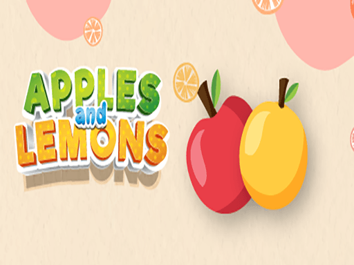 Apples & Lemons  Hyper Casual Puzzle Game - browser game screenshot