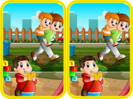 Public Park Differences - browser game screenshot