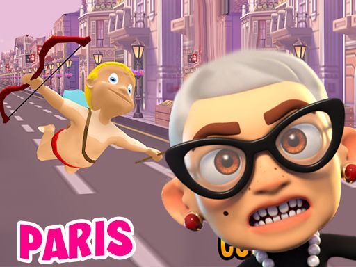 Angry Gran Paris - browser game screenshot