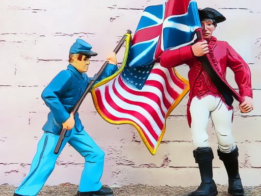British-American Union Jigsaw - browser game screenshot