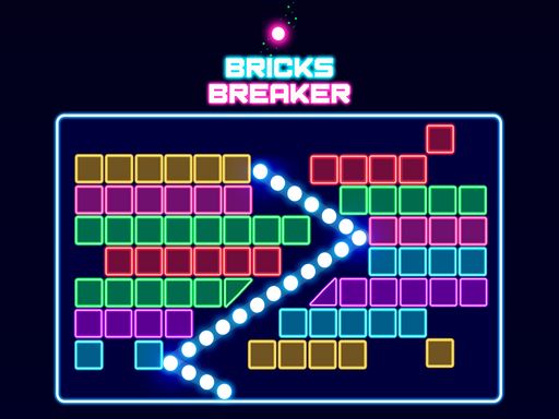 Bricks Breaker - browser game screenshot
