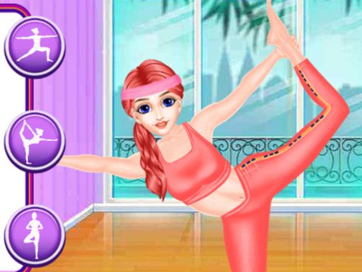 Fashion Girl Fitness Plan - browser game screenshot