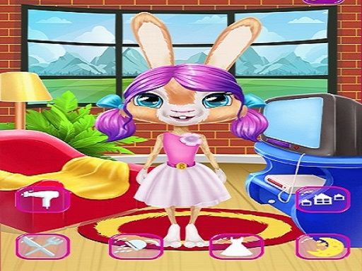 Daisy Bunny Dress up Daisy Bunny Dress up - browser game screenshot
