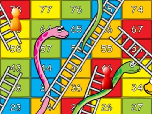 Lof Snakes and Ladders - browser game screenshot