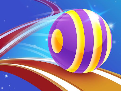 Rolling Space Ball - browser game screenshot