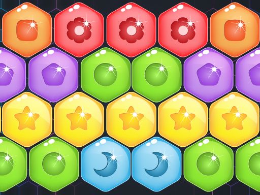 Sweet Candy Hexa Puzzle - browser game screenshot
