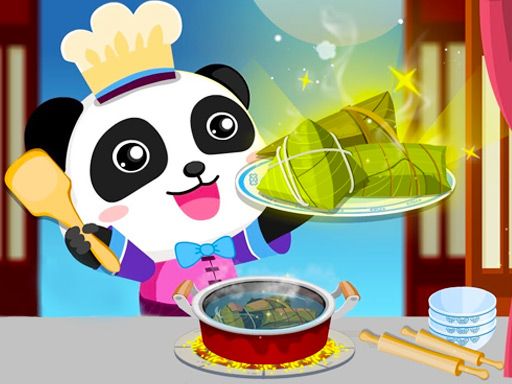 Baby Panda Chinese Holidays - browser game screenshot