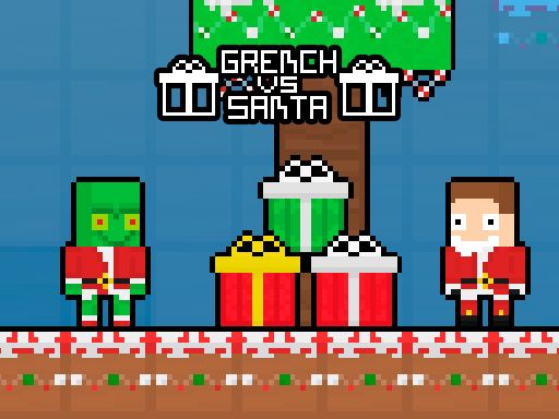 Grench vs Santa - browser game screenshot