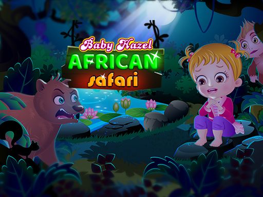 Baby Hazel African Safari - browser game screenshot