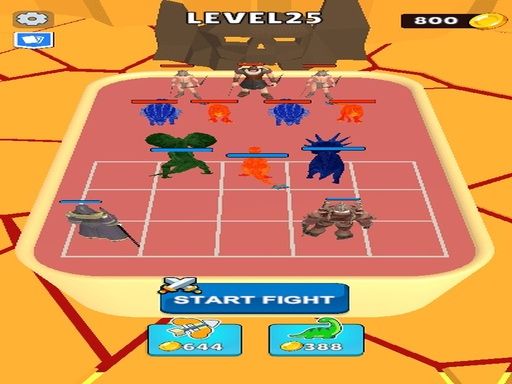 Merge Dinosaurs - browser game screenshot