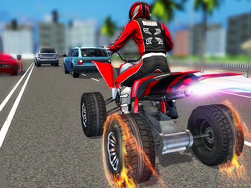 Extreme ATV Quad Racer - browser game screenshot