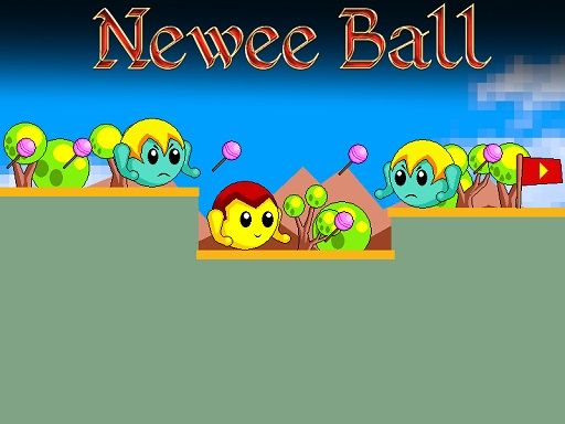 Newee Ball - browser game screenshot