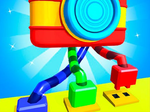 Tangle Puzzle 3D - browser game screenshot