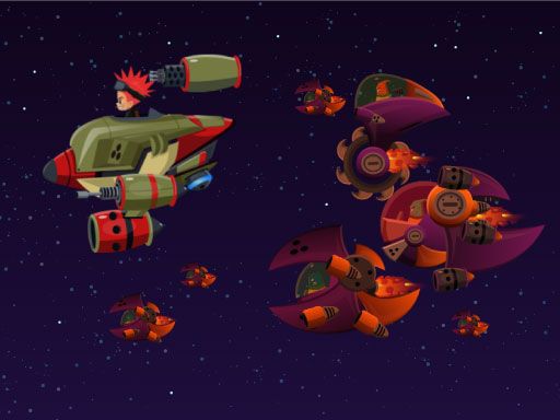 Alien War - browser game screenshot