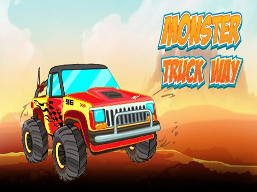 Monster Truck Way - browser game screenshot