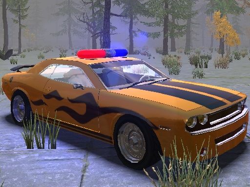 Police Supercar Parking Mania - browser game screenshot