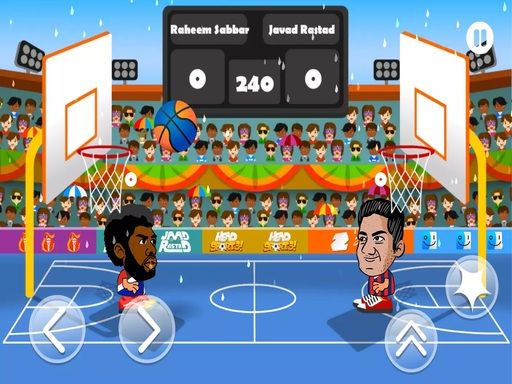 Head Sport Basketball - browser game screenshot