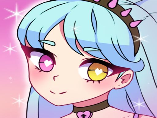 Kawaii Dress Up - browser game screenshot