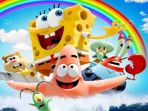 Spongebob Adenture Run and Jump - browser game screenshot