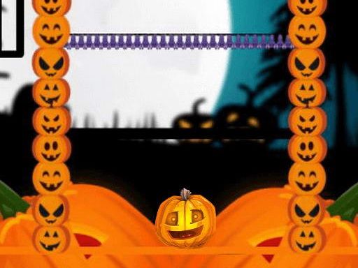Halloween Pumpkin Jumping - browser game screenshot
