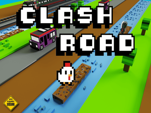 Clash Road - browser game screenshot