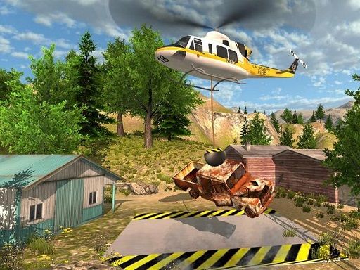 Helicopter Rescue Operation 2020 - browser game screenshot